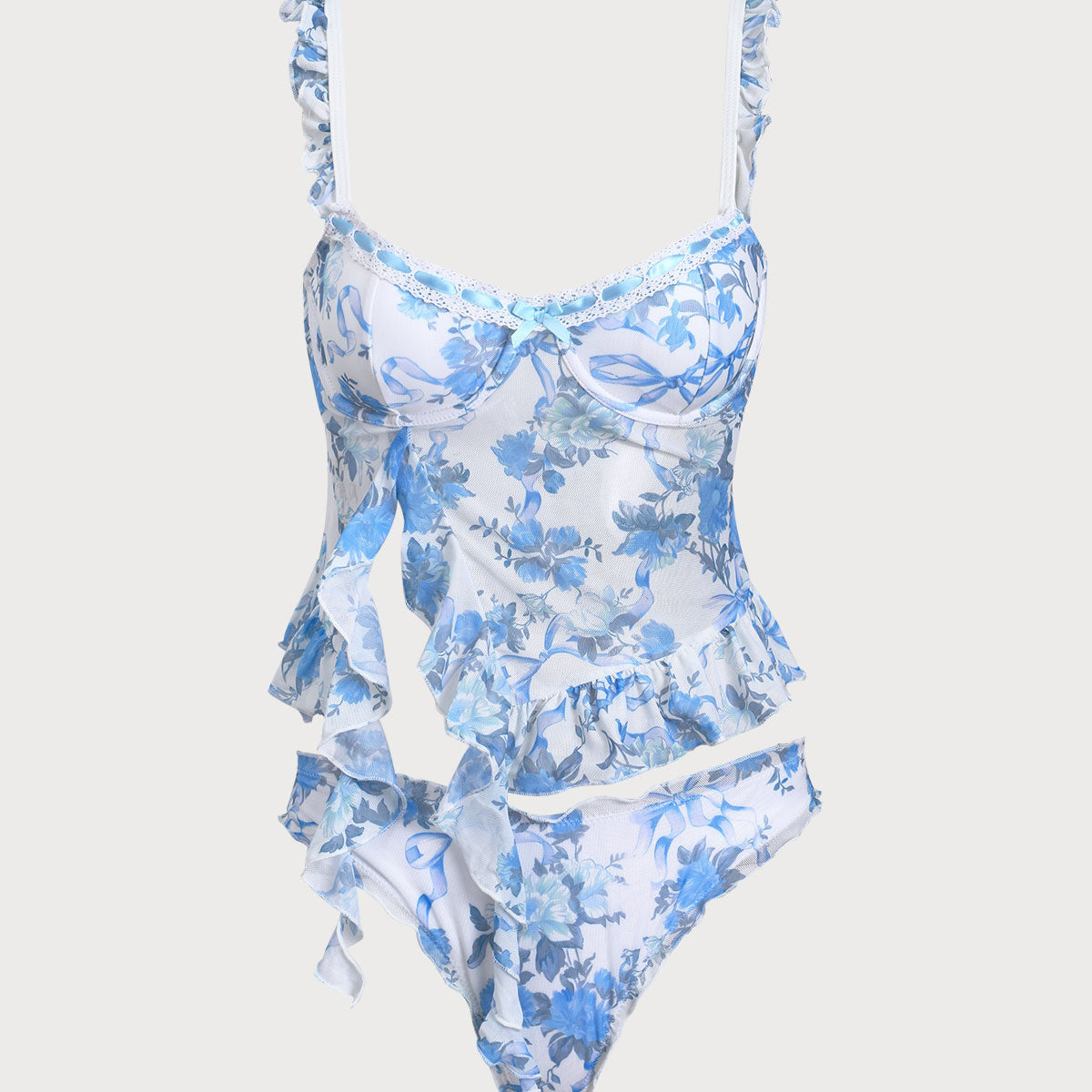 Hele Sinine – Elegantne tankini komplekt