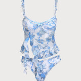 Hele Sinine – Elegantne tankini komplekt