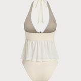 Off White – Stiilne tankini komplekt