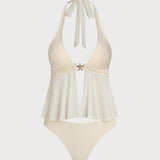 Off White – Stiilne tankini komplekt