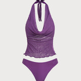 Lilla – Elegantne tankini komplekt