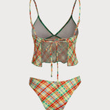 Oranž – Stiilne tankini komplekt