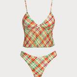 Oranž – Stiilne tankini komplekt