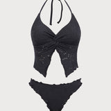 Valge – Elegantne tankini komplekt