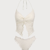 Valge – Elegantne tankini komplekt
