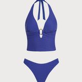 Kuninglik Sinine – Elegantne tankini komplekt