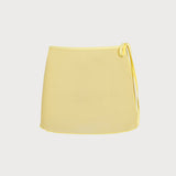 Kollane Ruffles – Elegantne tankini komplekt