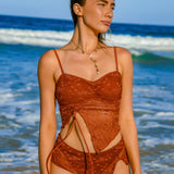 Punane Lill – Elegantne tankini komplekt