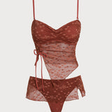 Punane Lill – Elegantne tankini komplekt