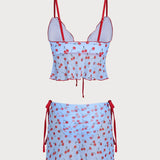 Hele Sinine – Elegantne kolmene tankini komplekt