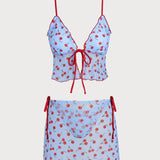 Hele Sinine – Elegantne kolmene tankini komplekt