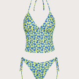 Sinine – Lilleline tankini komplekt