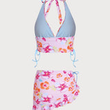 Oranž – Lilleline tankini komplekt