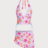 Oranž – Lilleline tankini komplekt
