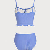 Sinine – Stiilne tankini komplekt