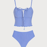 Sinine – Stiilne tankini komplekt