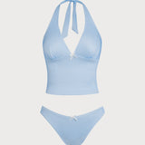 Sinine – Elegantne tankini komplekt