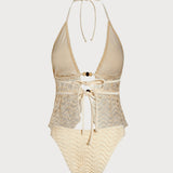 Aprikoosi – Elegantne tankini komplekt