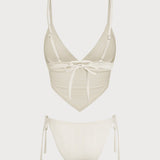 Off White – Stiilne tankini komplekt