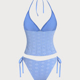 Sinine – Elegantne tankini komplekt