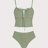 Roheline – Elegantne tankini komplekt