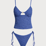 Sinine Meritäht – Stiilne tankini komplekt