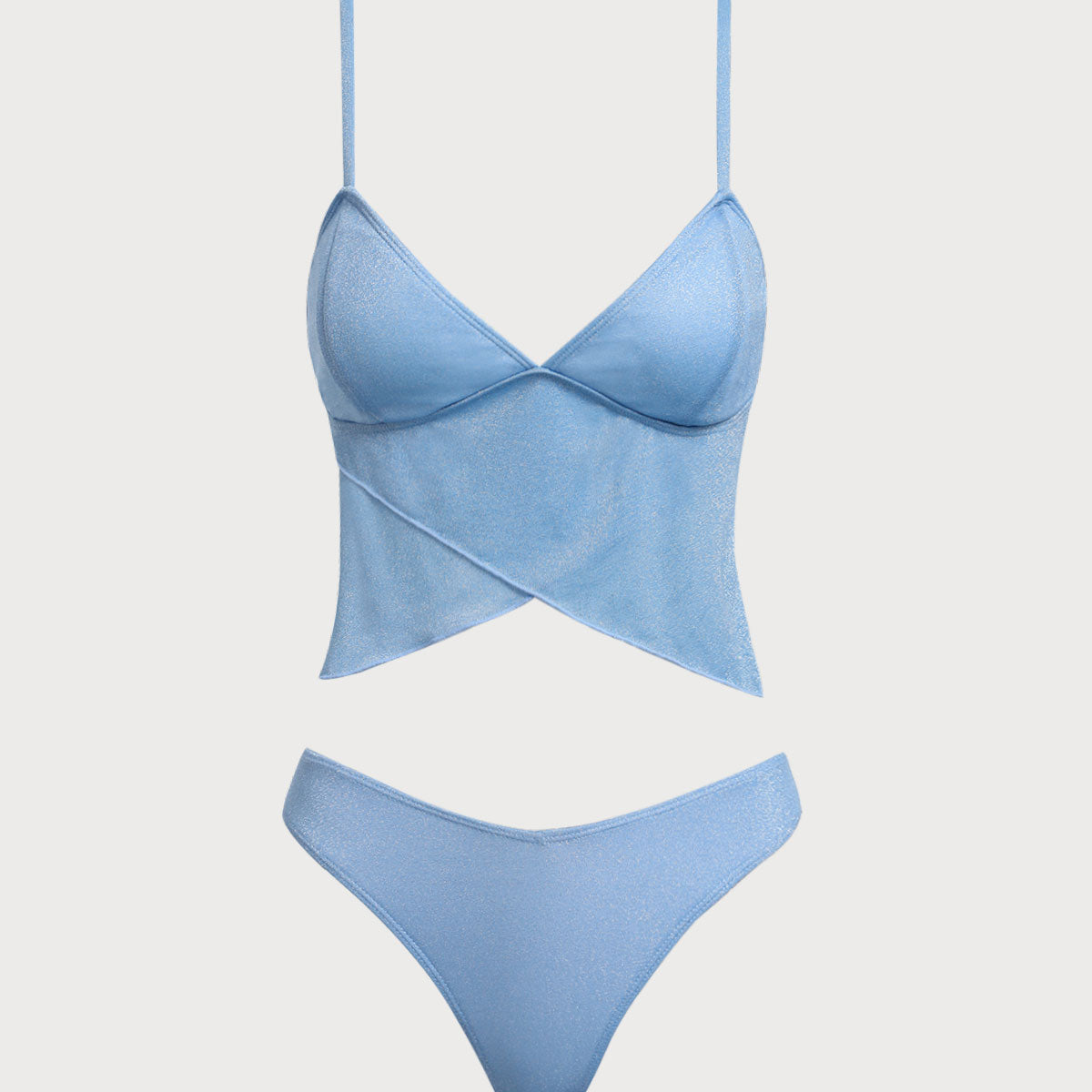 Sinine Laineline – Elegantne tankini komplekt
