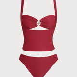 Punane – Elegantne tankini komplekt