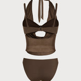 Must Võrgust – Elegantne tankini komplekt