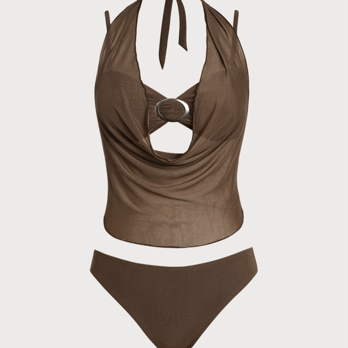 Must Võrgust – Elegantne tankini komplekt