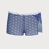 Sinine – Elegantne kolm-osaline tankini komplekt